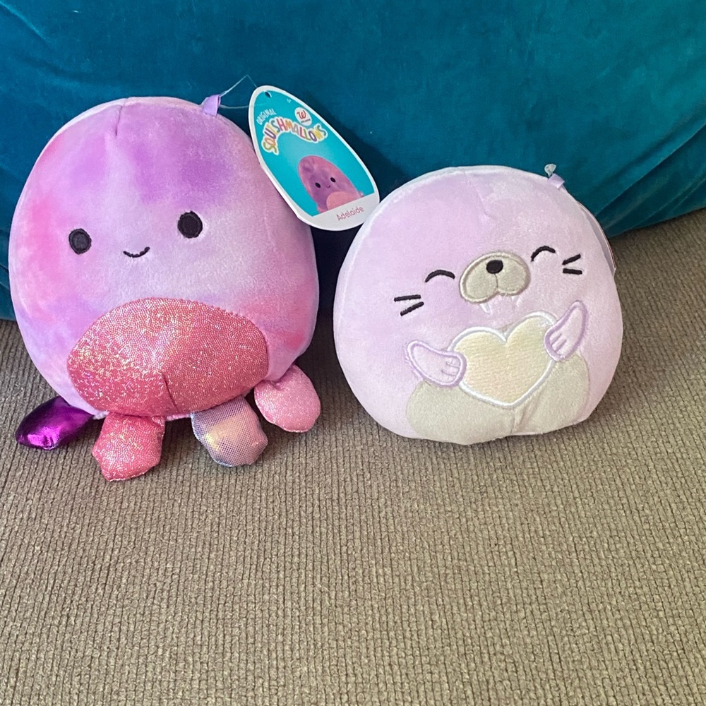 NWT purple squishmallow bundle